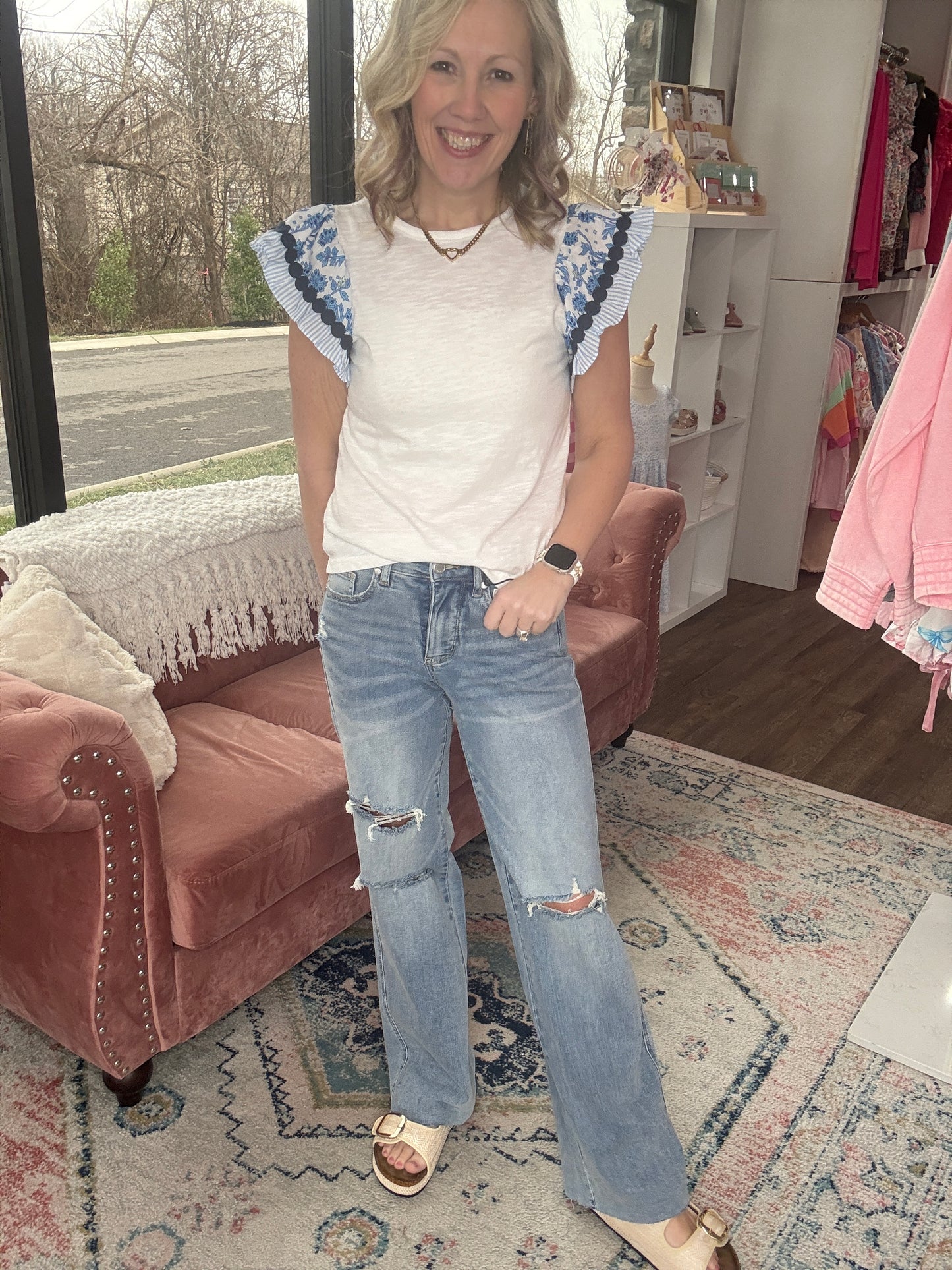 JB Distressed Jeans