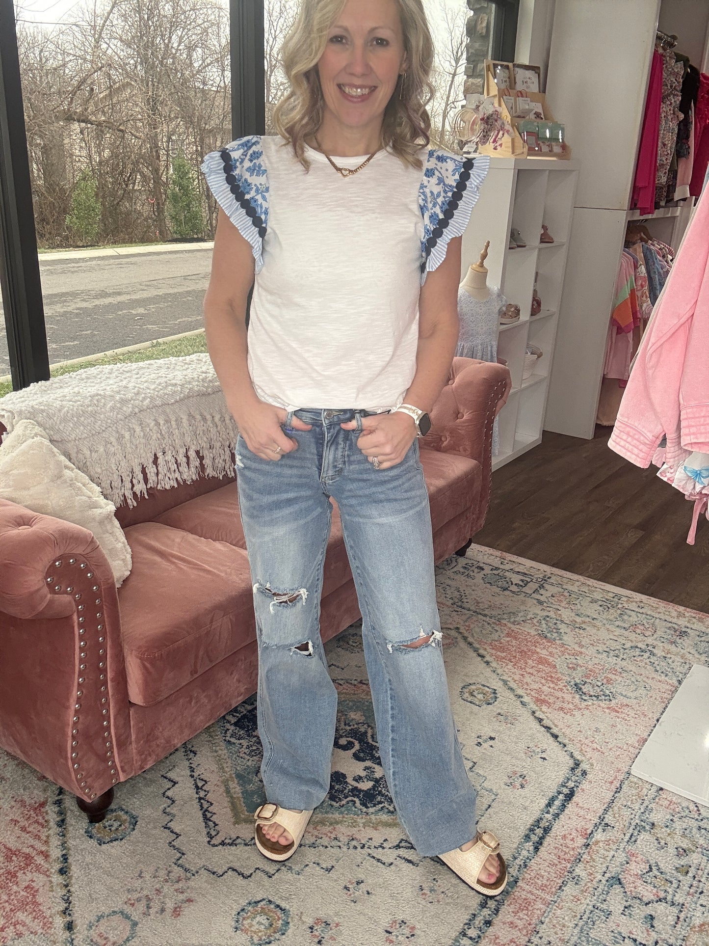 JB Distressed Jeans