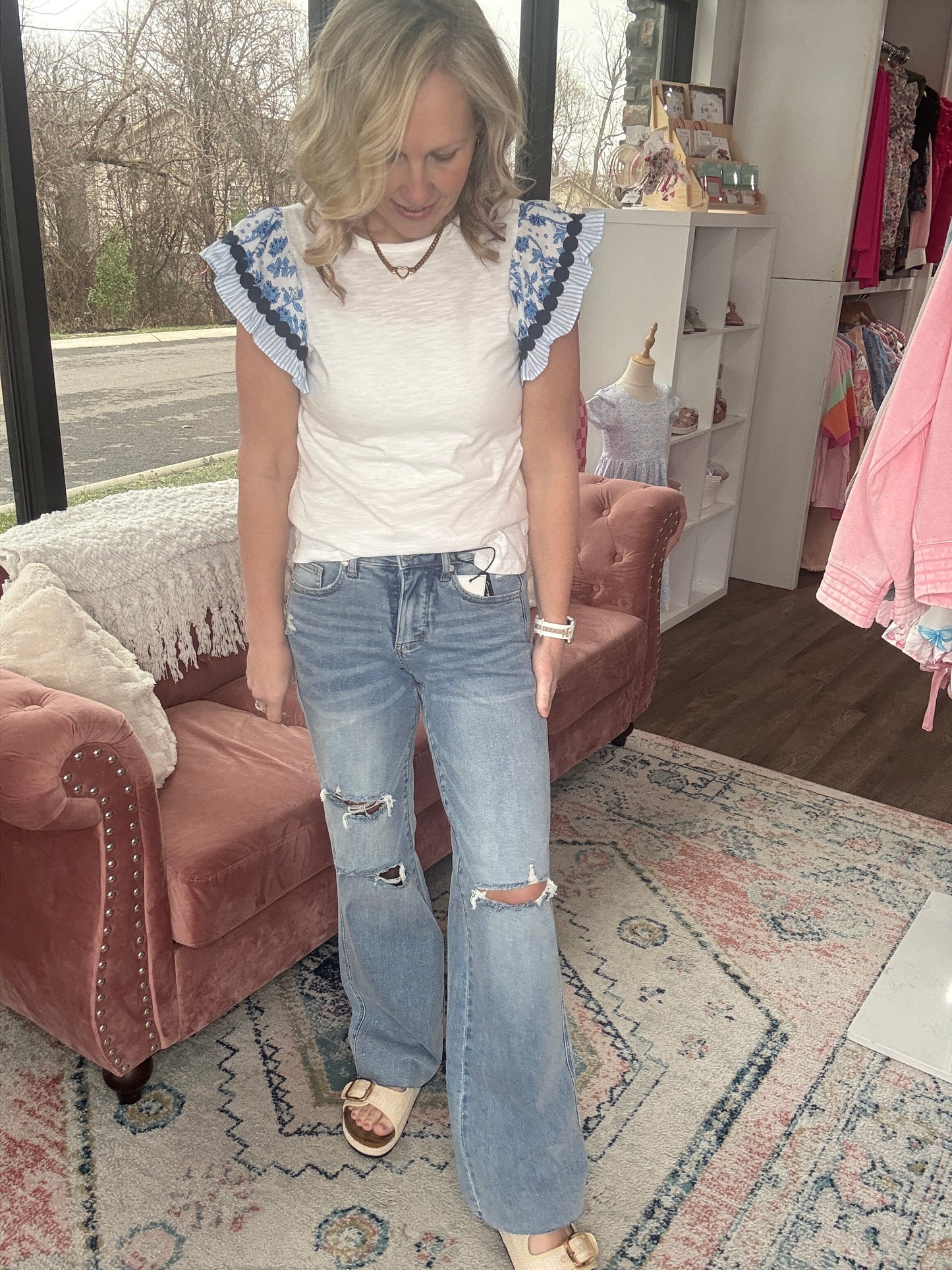 JB Distressed Jeans