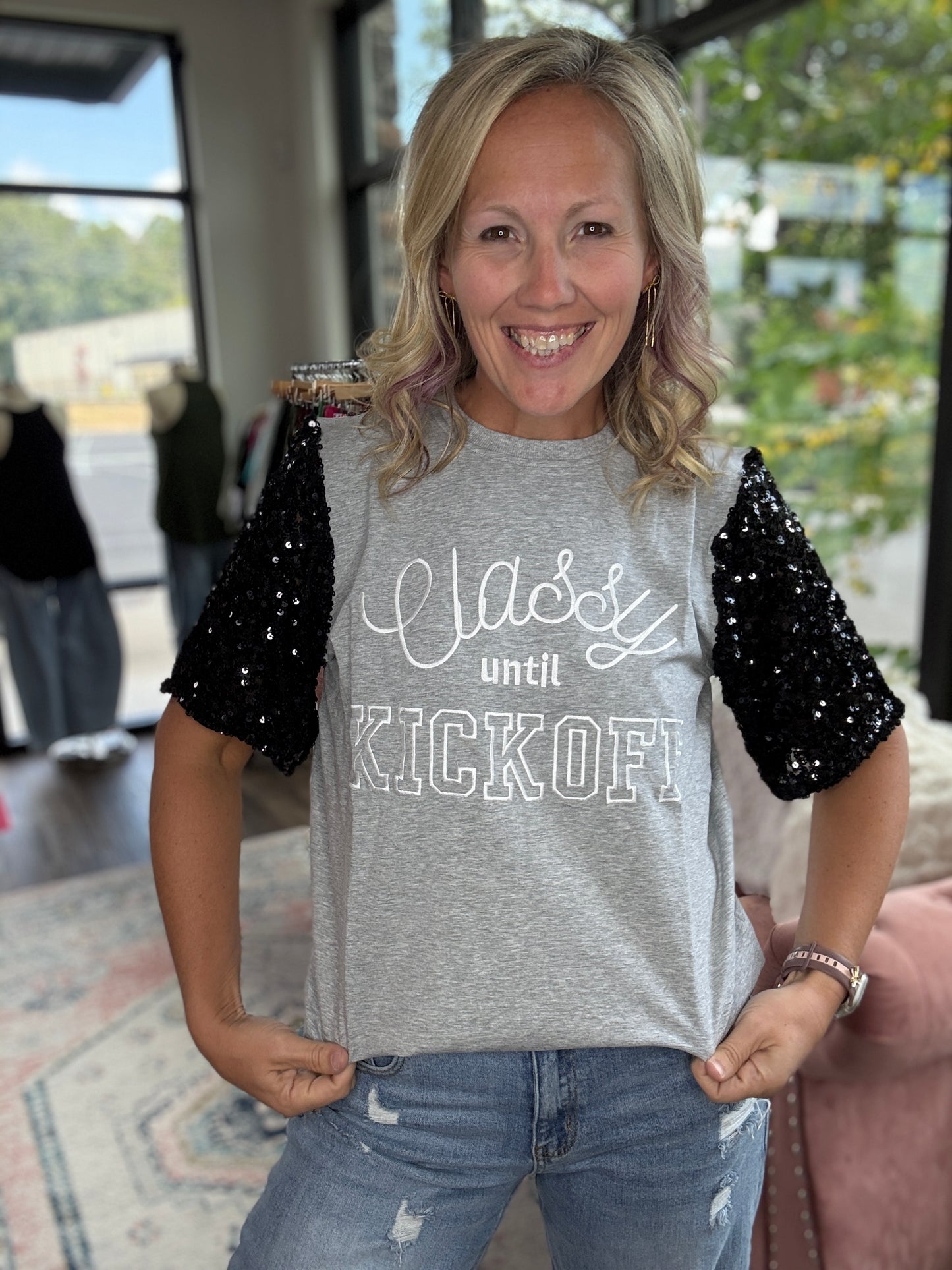 Classy Before Kickoff! Black
