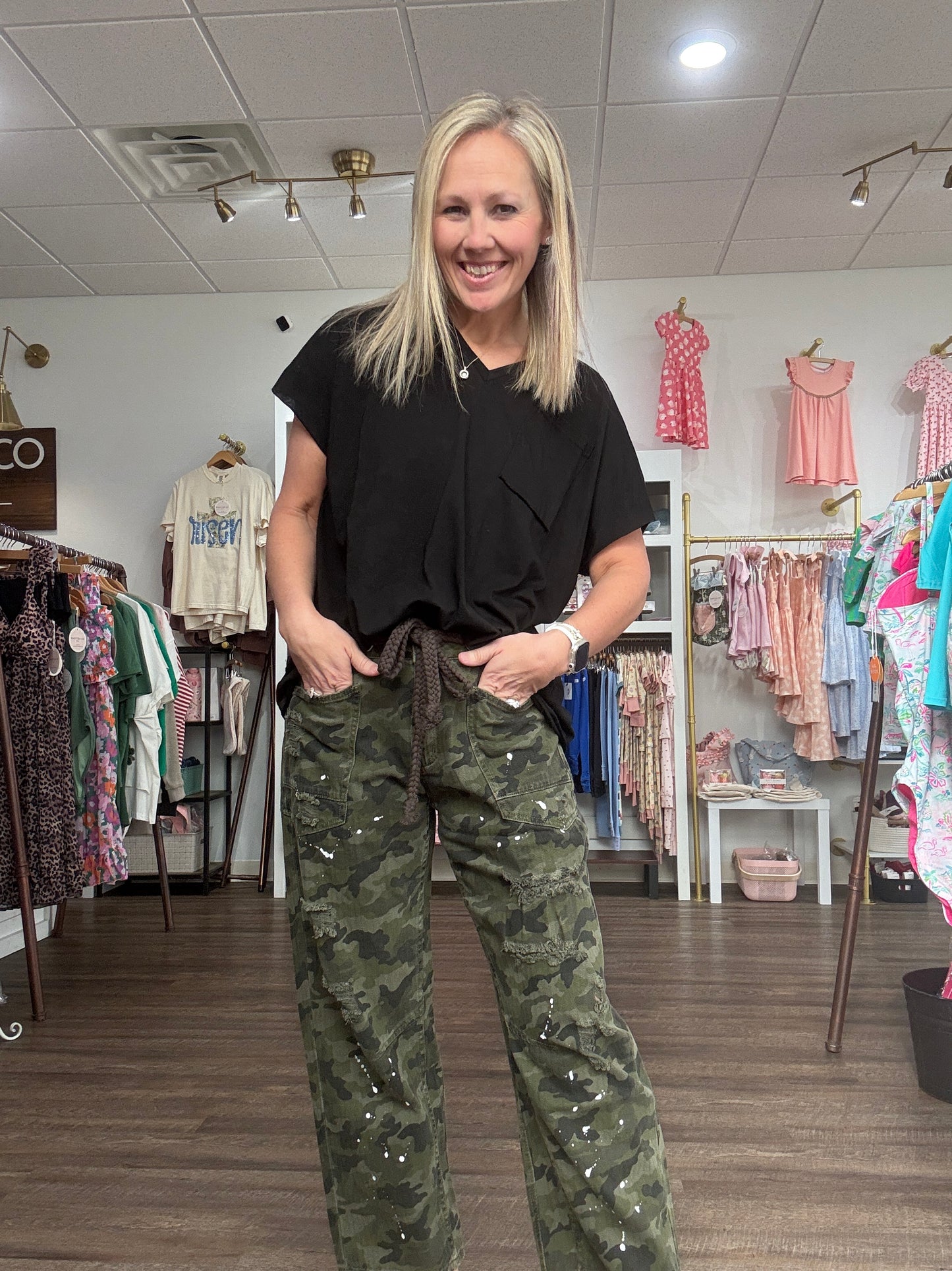 Camo Splatter Pants