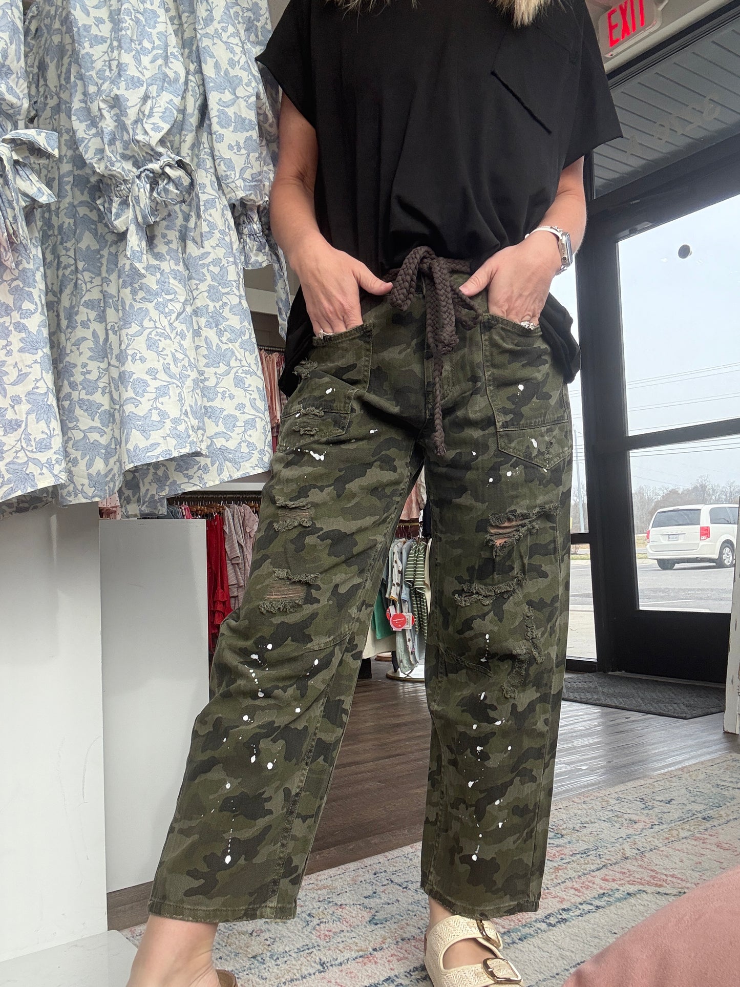 Camo Splatter Pants