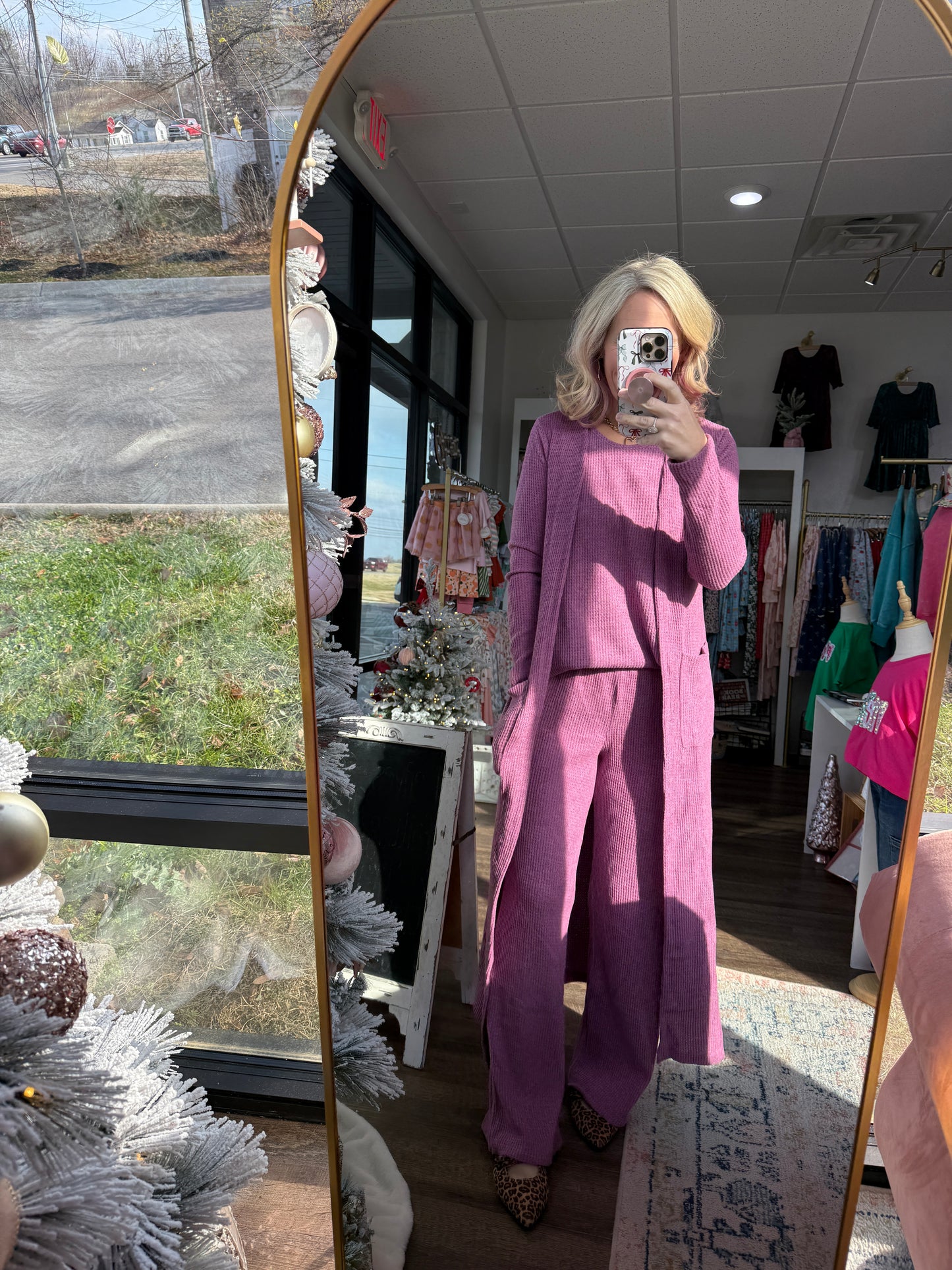 Cozy Trio Thermal Set-Berry