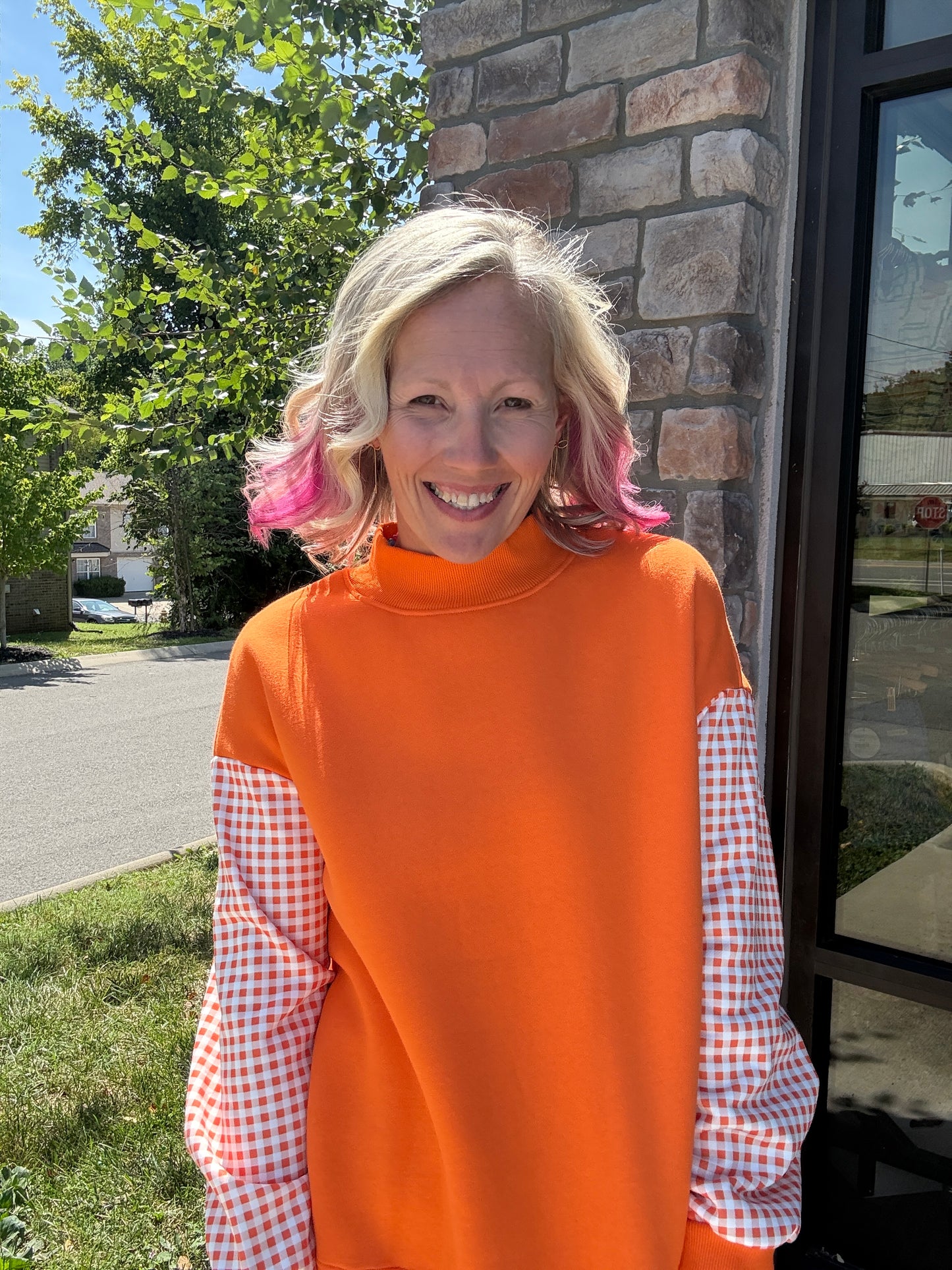 Orange You Ready Mockneck