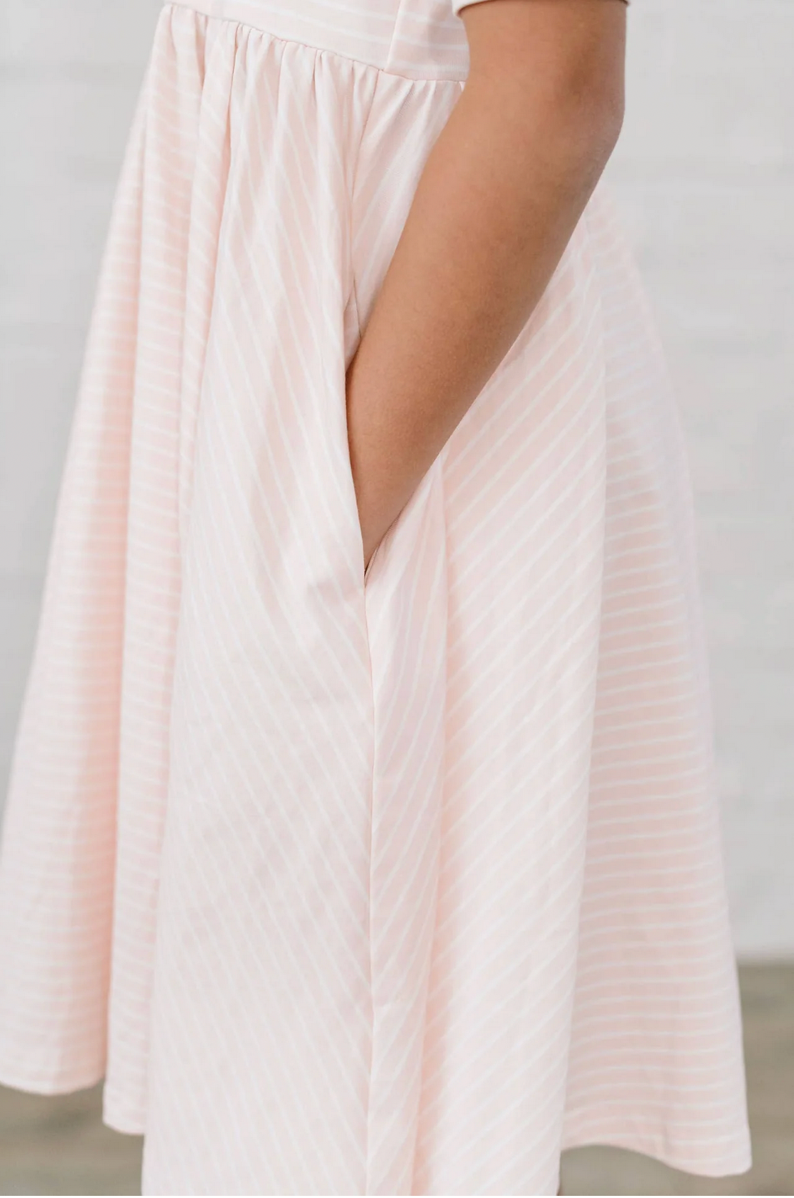 Candy Stripe Twirl Dress (12/18, 18/24, 2,4)