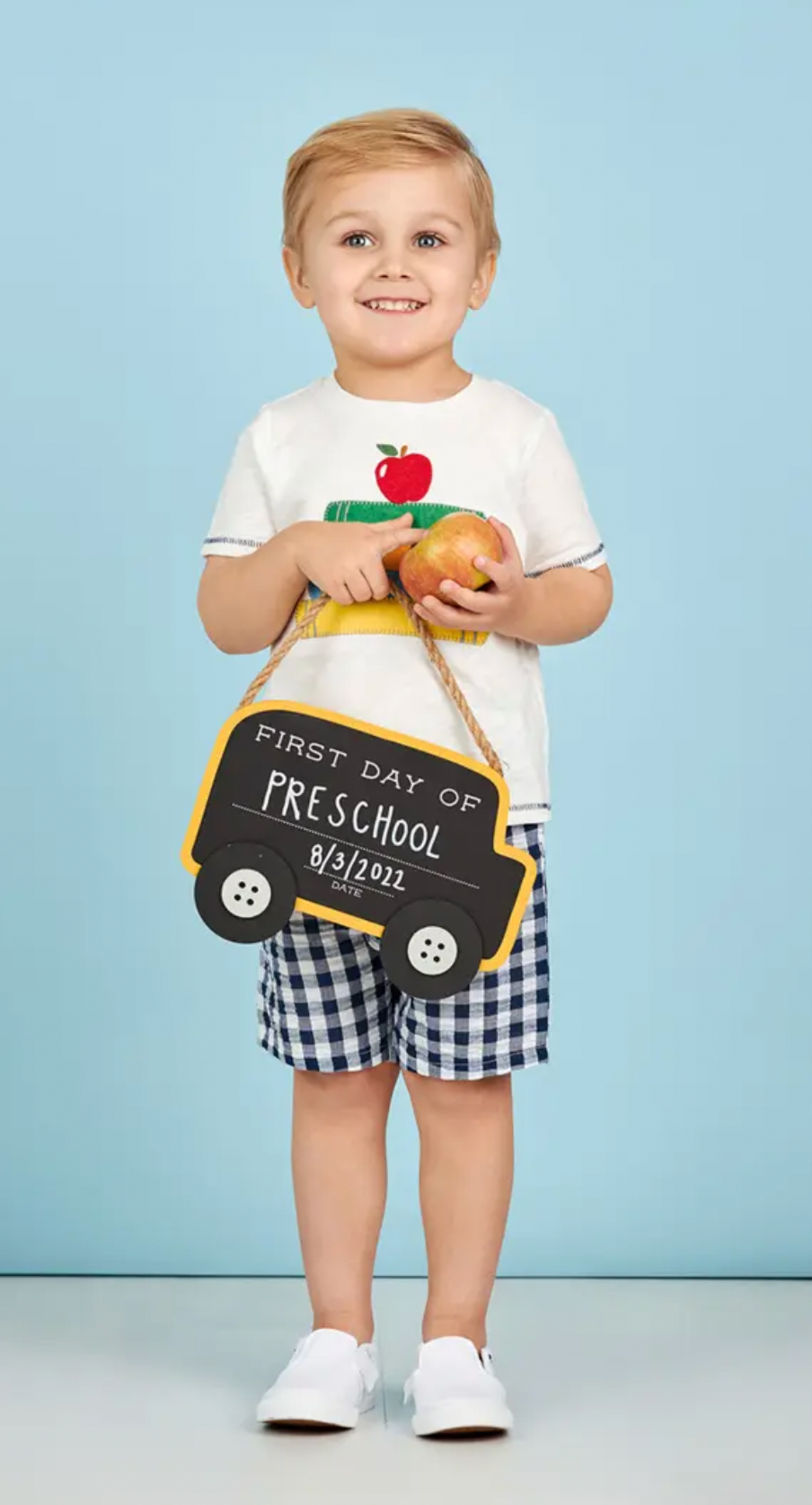 First Day Chalkboard