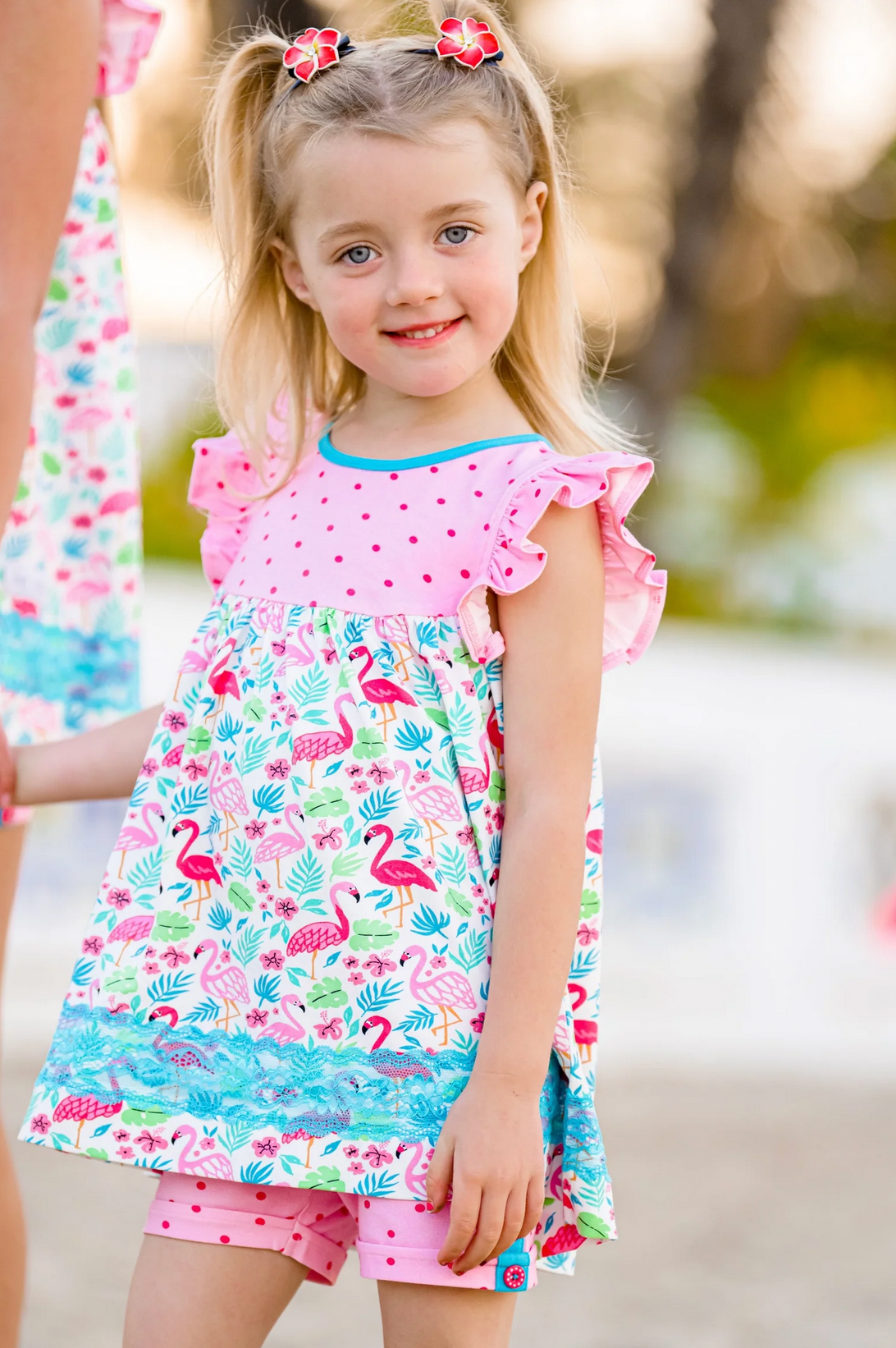 Famingo Tunic Set (18m,2,8,10,12,14)