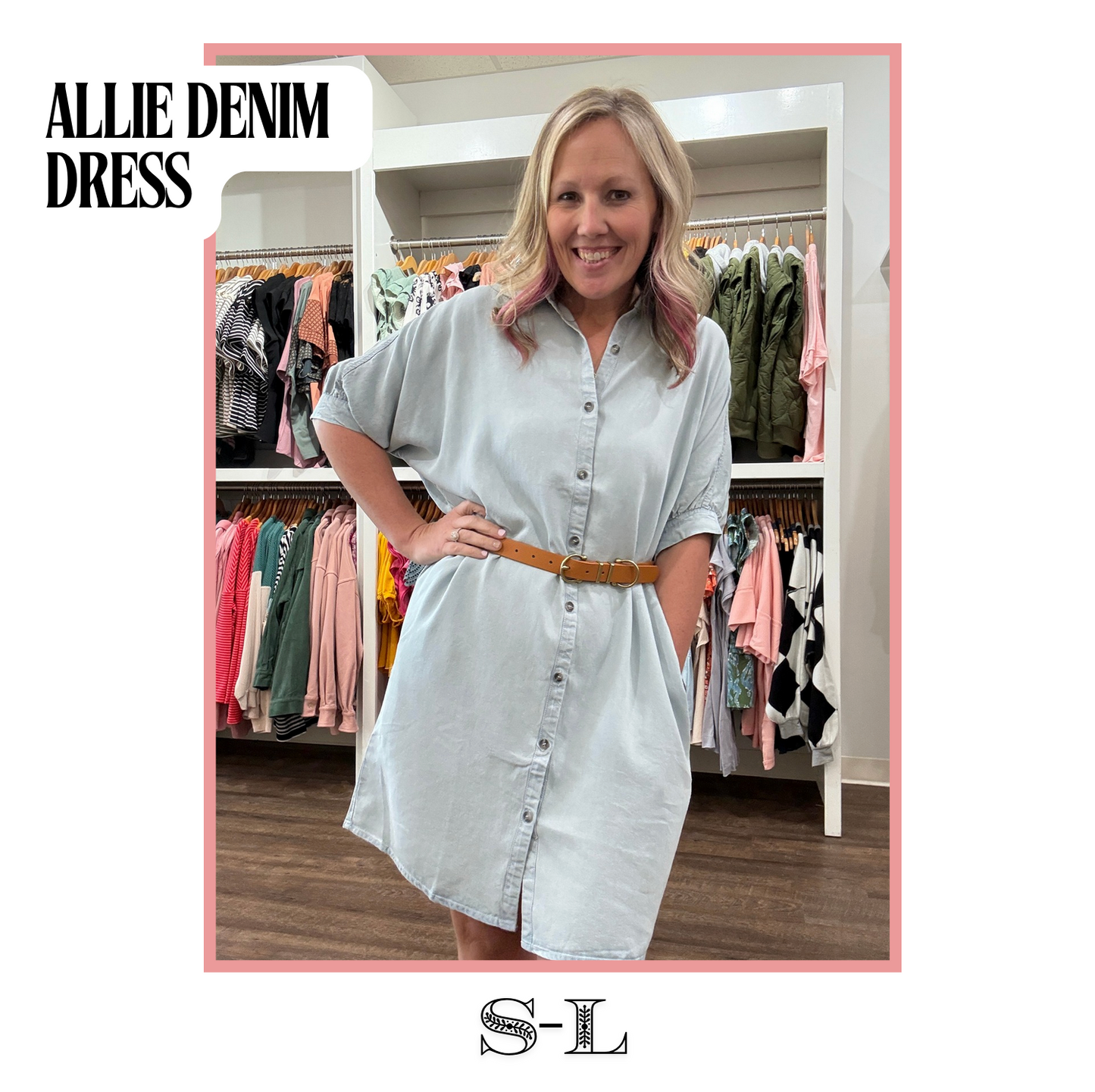 Allie Denim Dress
