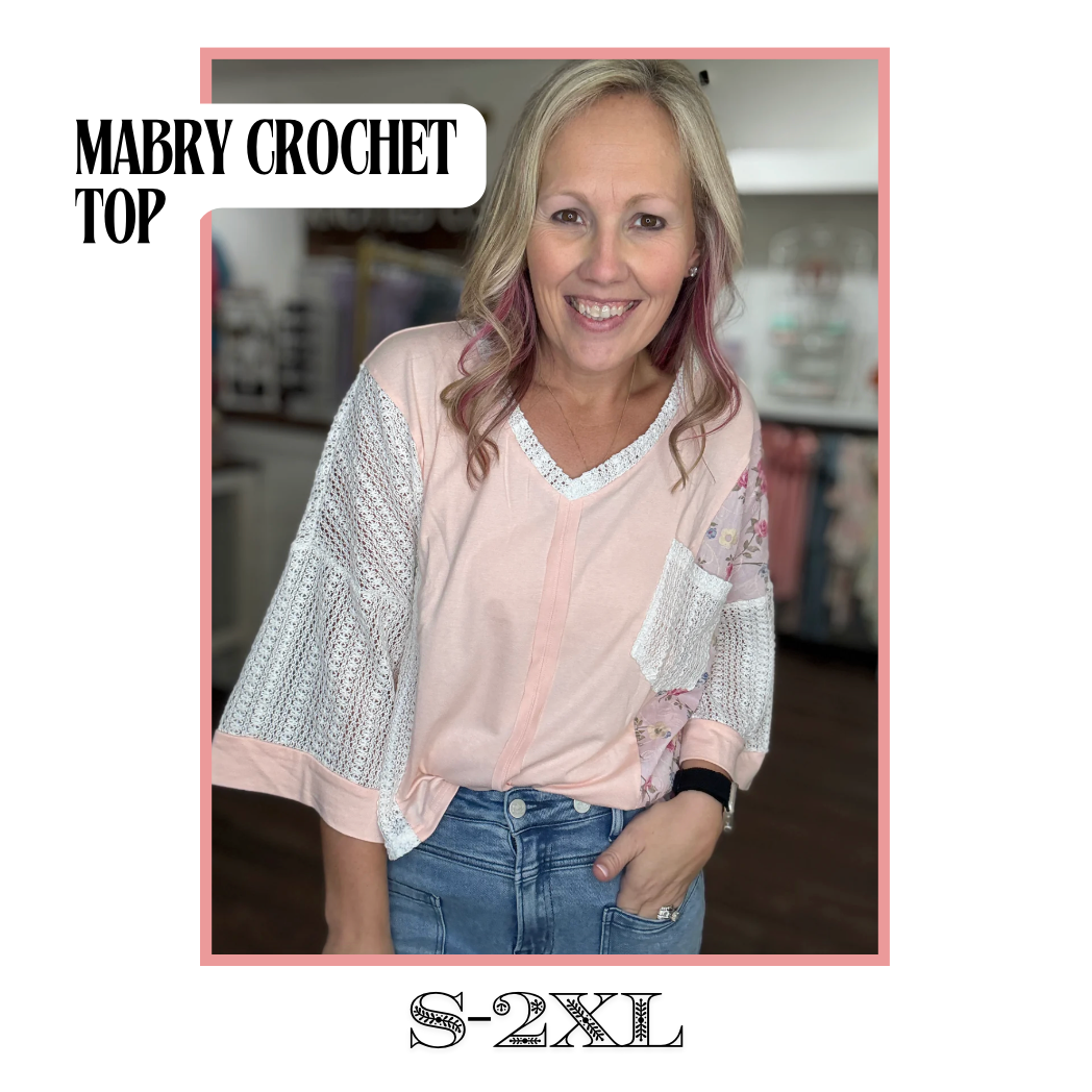 Mabry Crochet Top