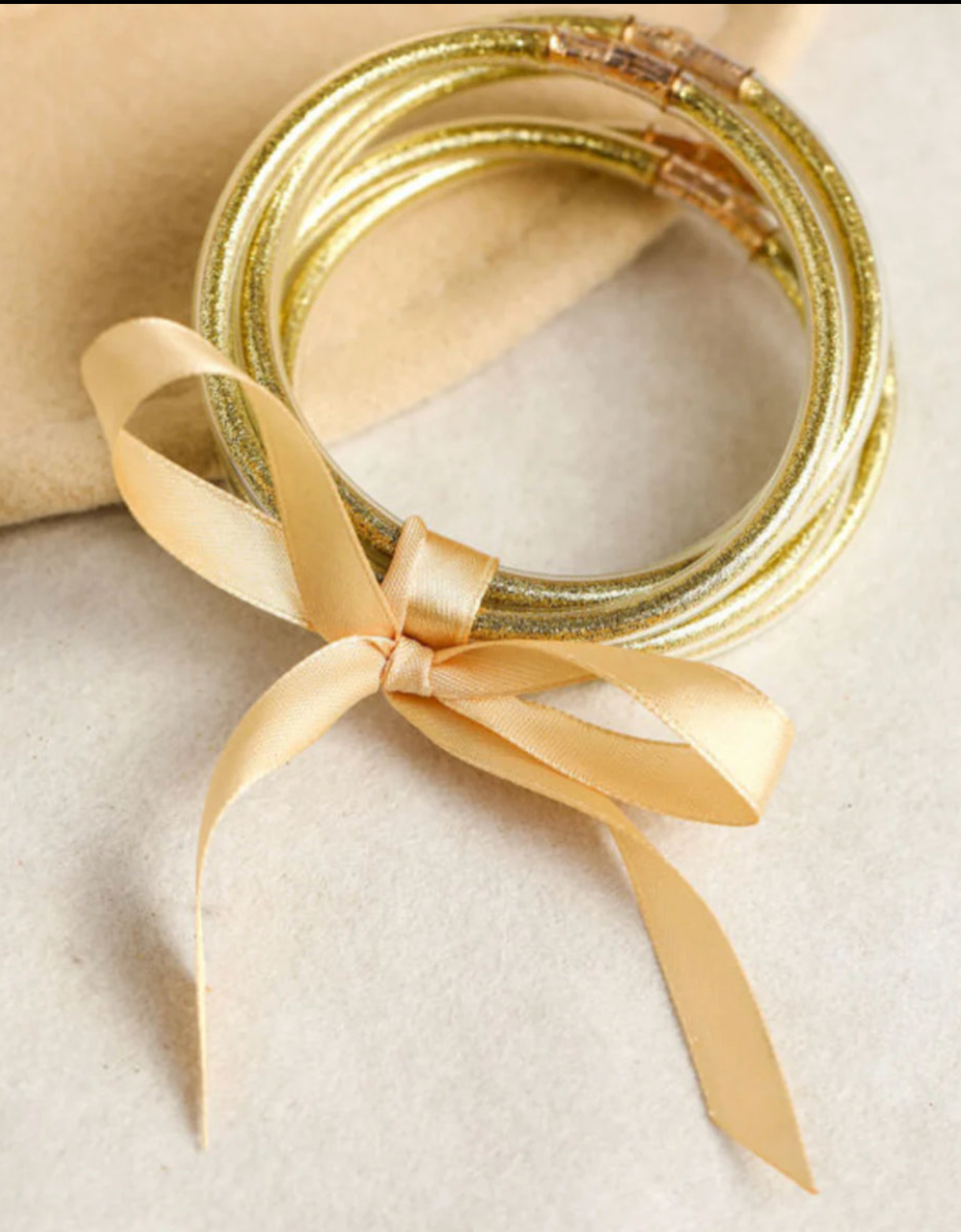 Gold Bangle Set