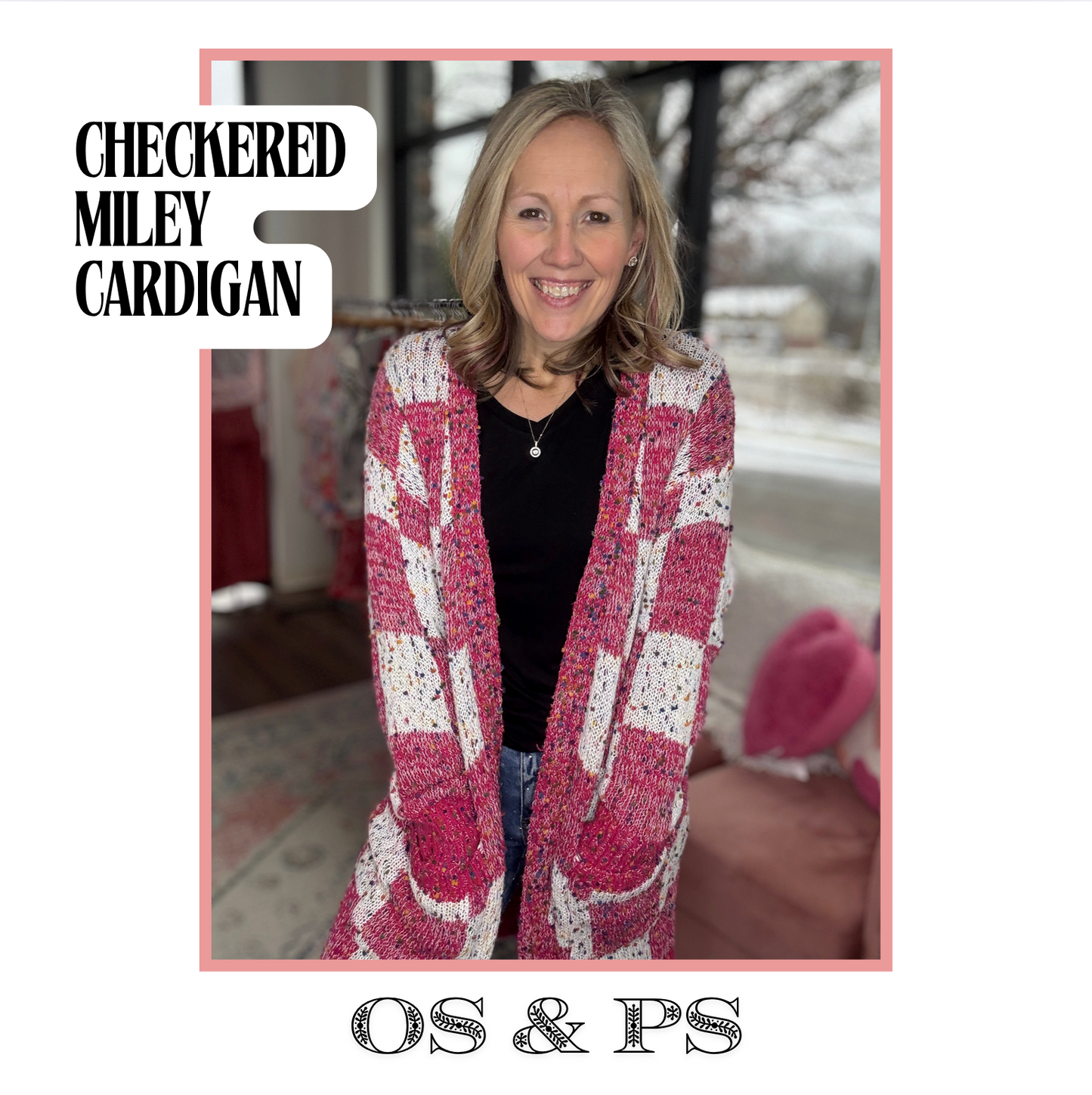 Checkered Miley Cardigan