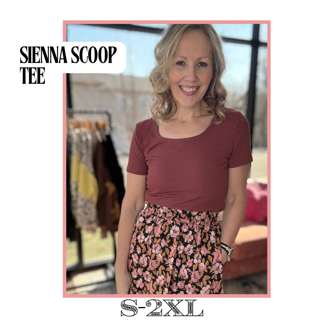 Sienna Scoop Tee