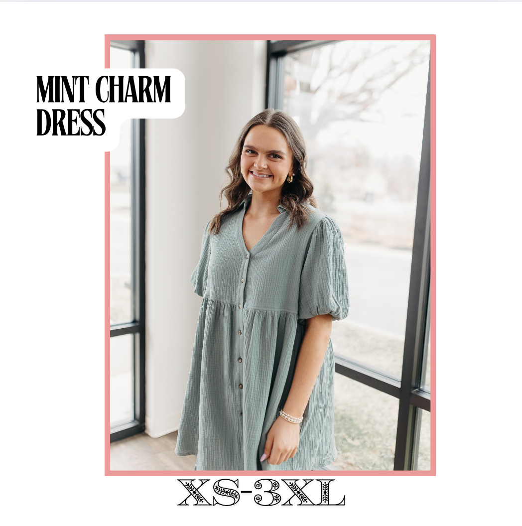 Mint Charm Dress