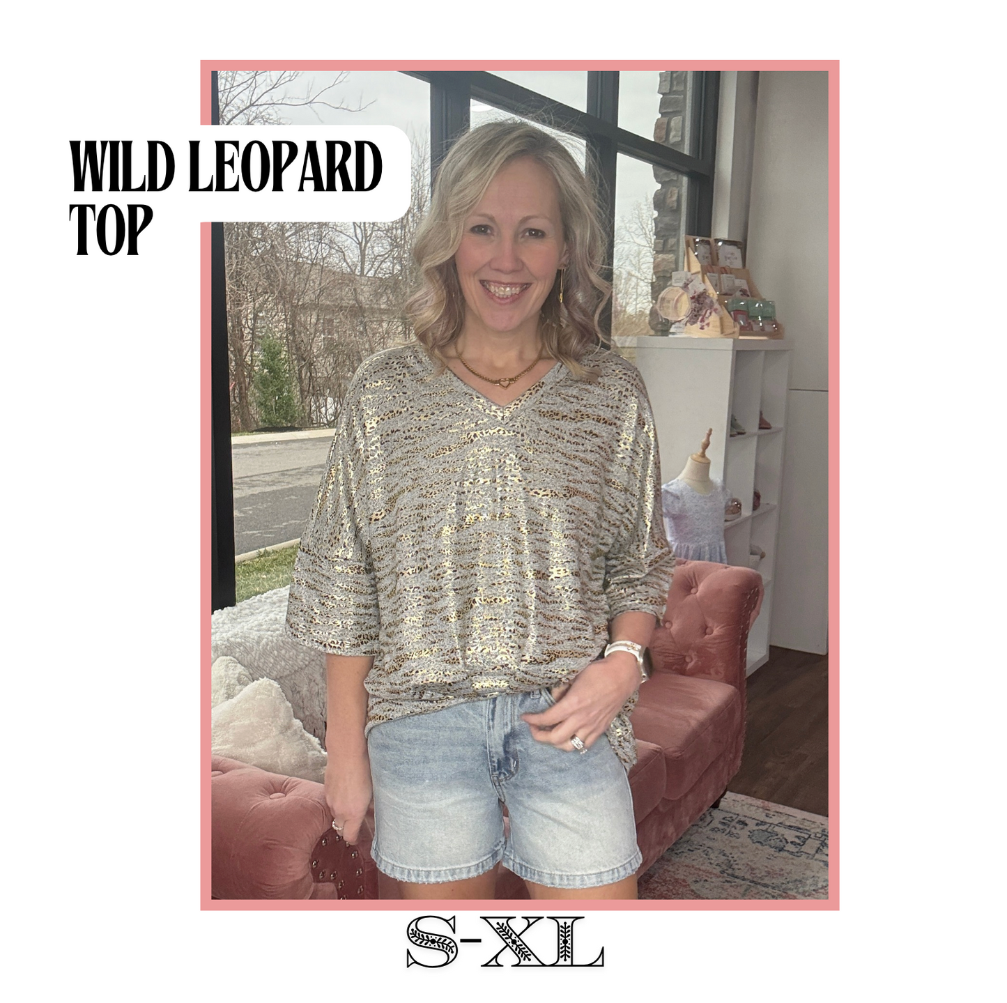 Wild Leopard Top