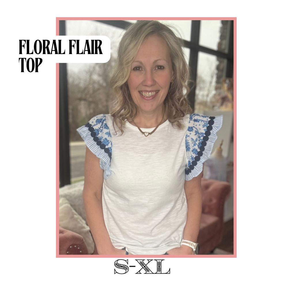 Floral Flair Top