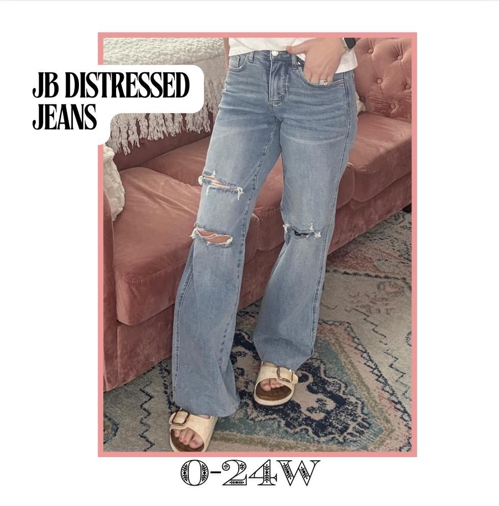 JB Distressed Jeans