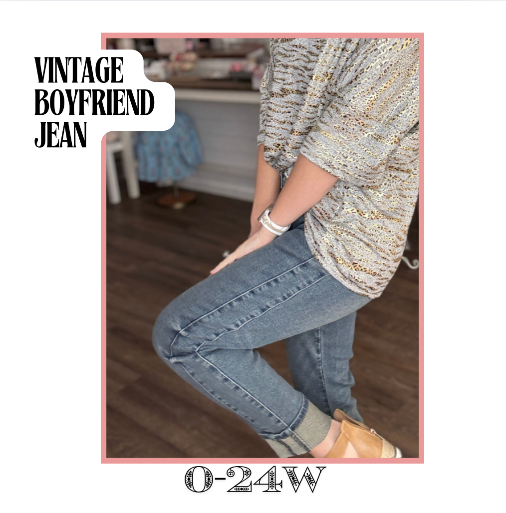 JB Vintage Boyfriend Jean