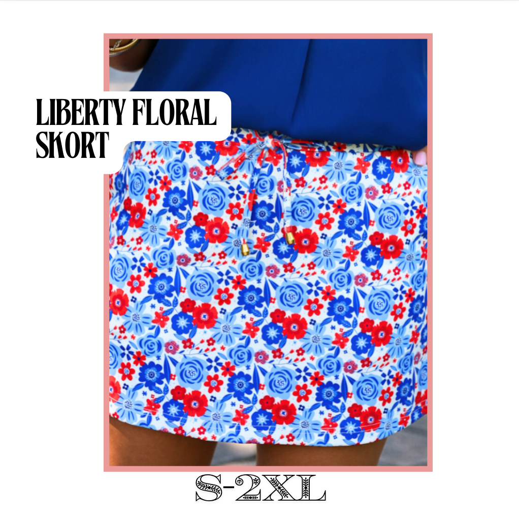 Liberty Floral Skort