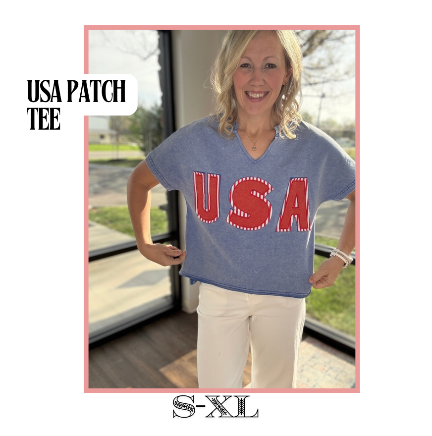 USA Patch Tee