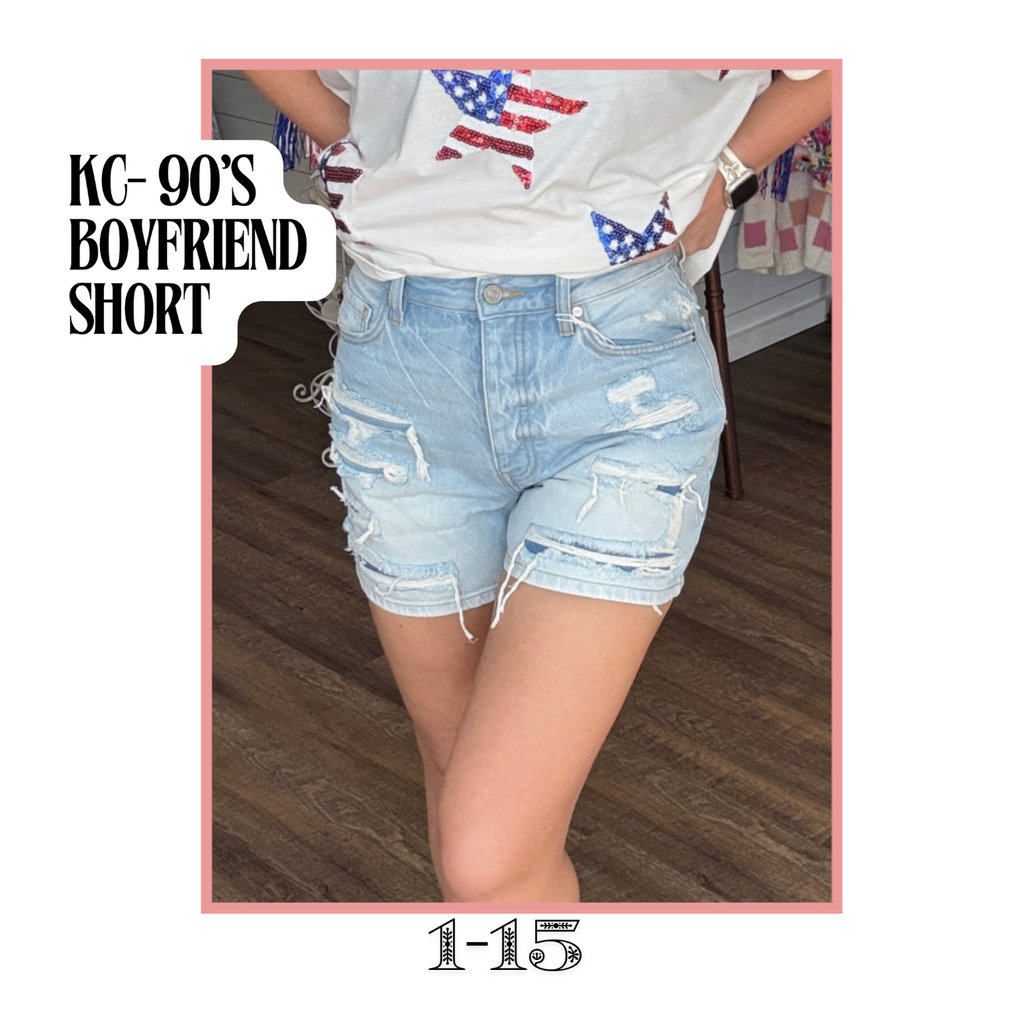 KC- Boyfriend Shorts