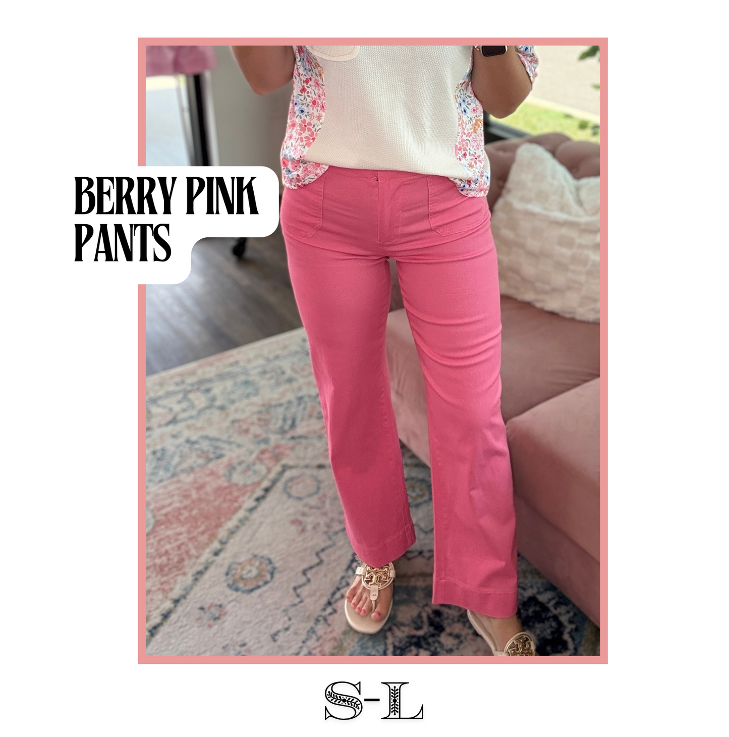 Berry Pink Pants