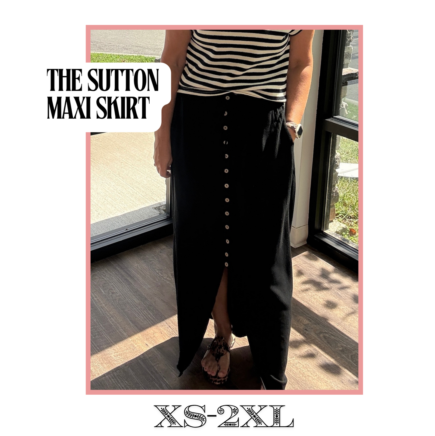 The Sutton Maxi Skirt