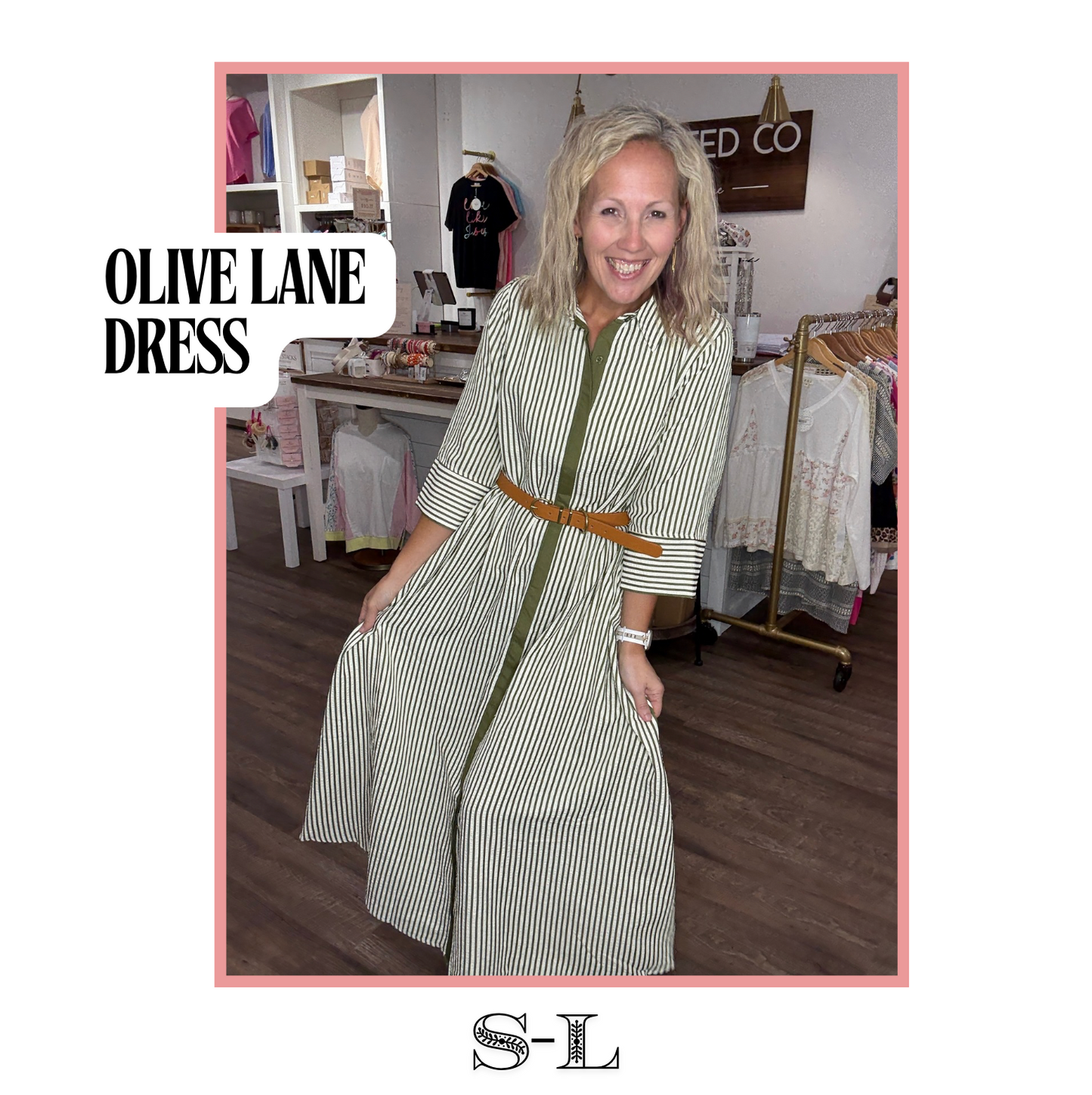 Olive Lane Midi Dress