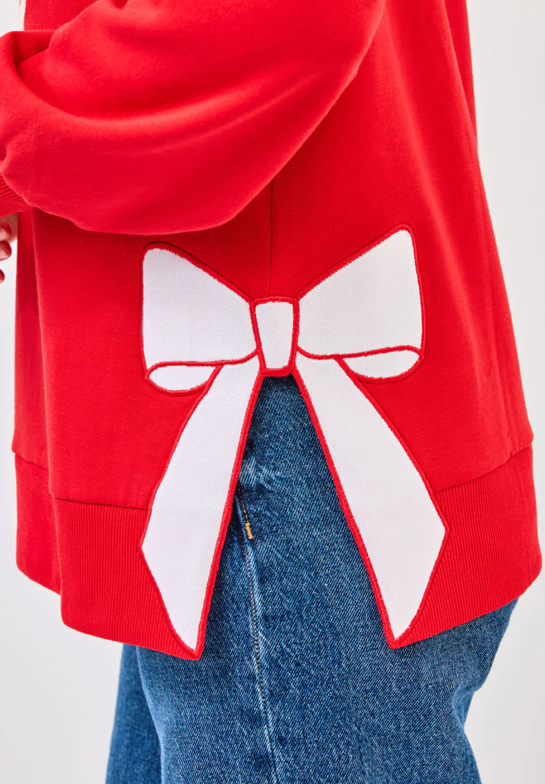 Merry Bow Sweatshirt