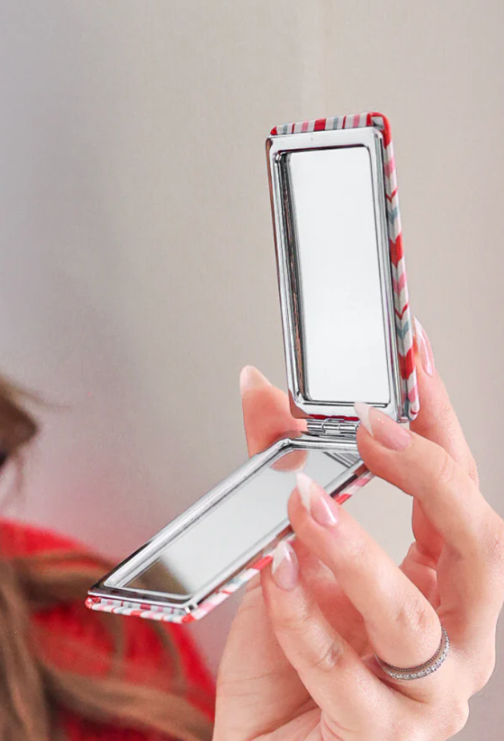 Candy Cane Stripes Mirror