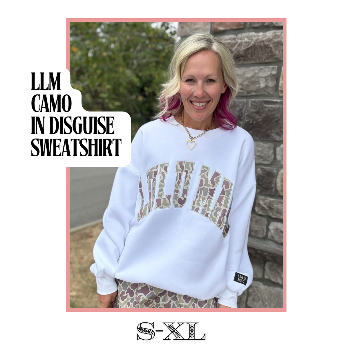 LLM Camo in Disguise Sweatshirt