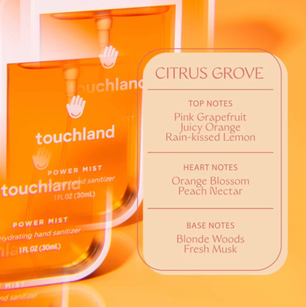 Touchland Sanitizers
