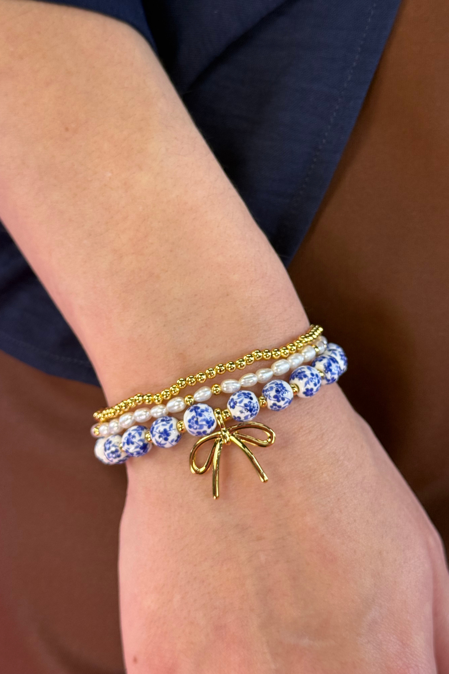 Tied in Petals Bracelet Set