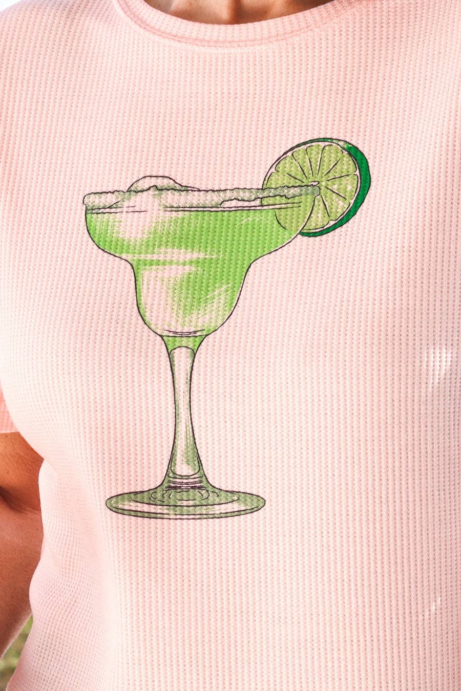 Salt & Lime Waffle Tee