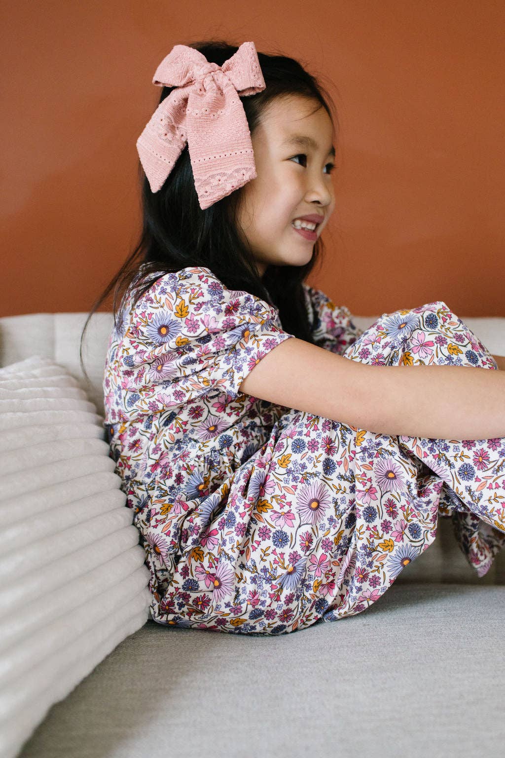 Plum Fields Romper