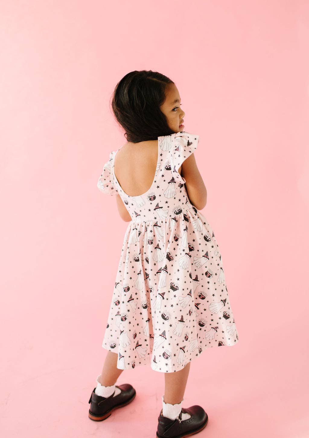 Pink Cauldron Twirl Dress