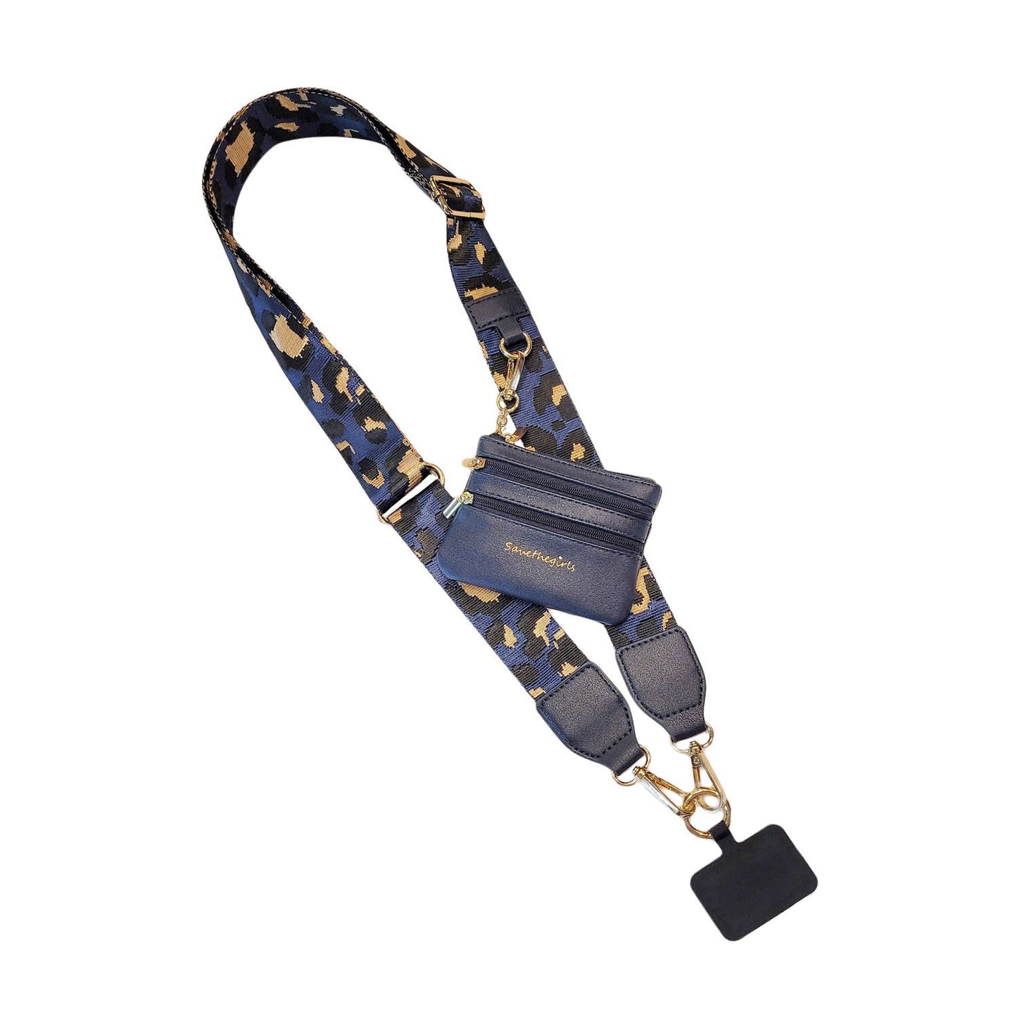 Clip & Go Crossbody Leopard Brown/Gold