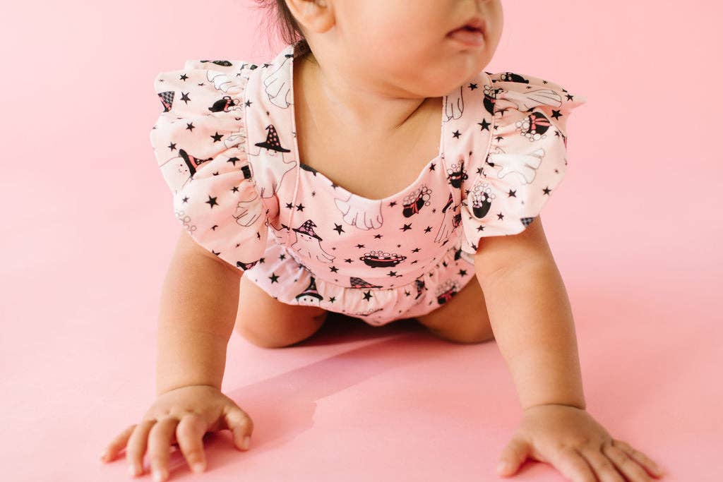 Pink Cauldron Romper