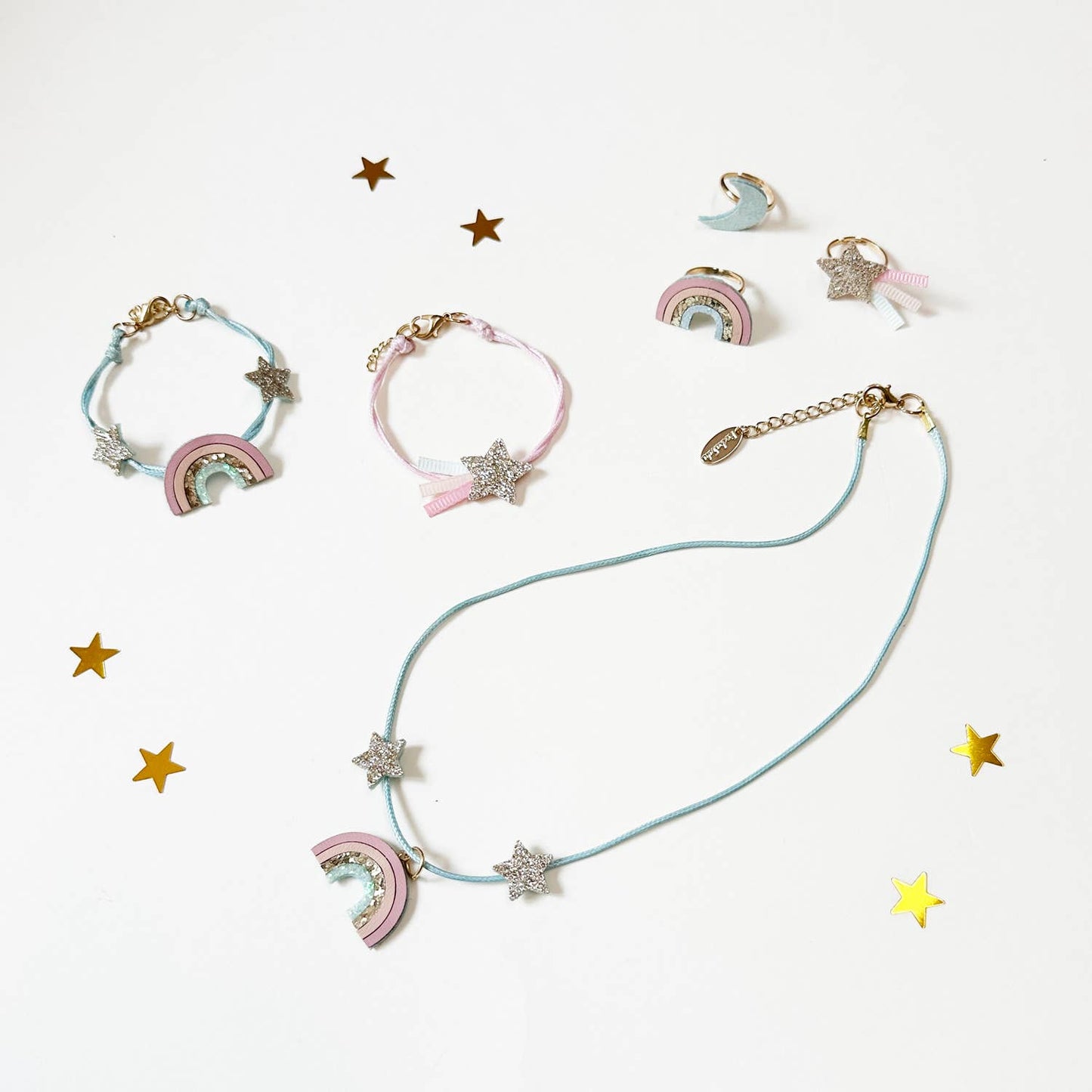 Rainbow Shimmer Necklace