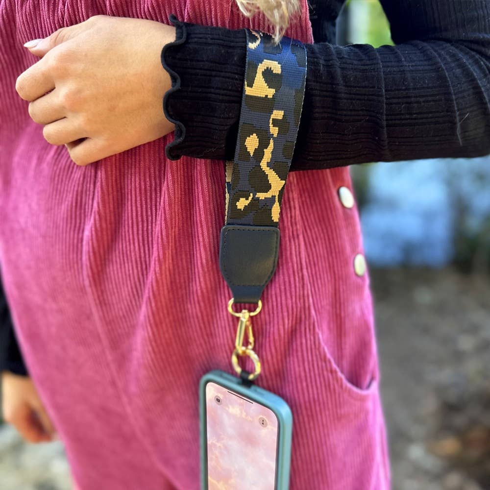 Clip & Go Crossbody Leopard Brown/Gold
