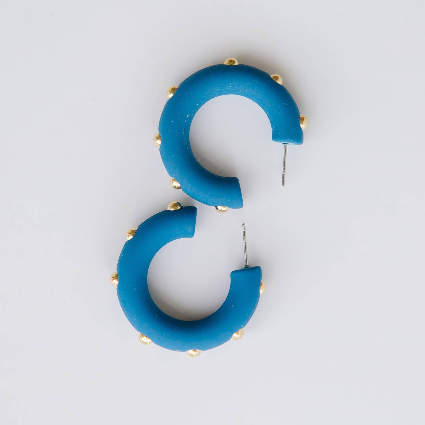 Gameday Earring- Blue Medium