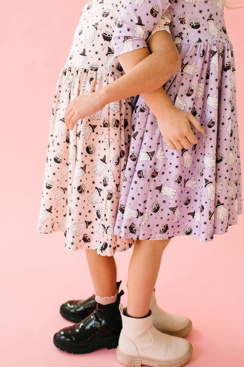 Purple Cauldron Twirl Dress