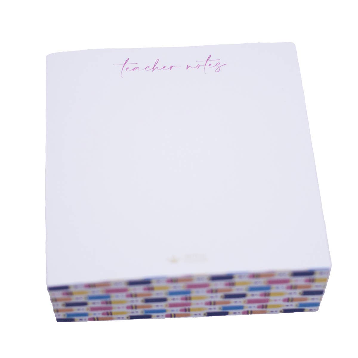 Teacher Notes Sticky Note Cube