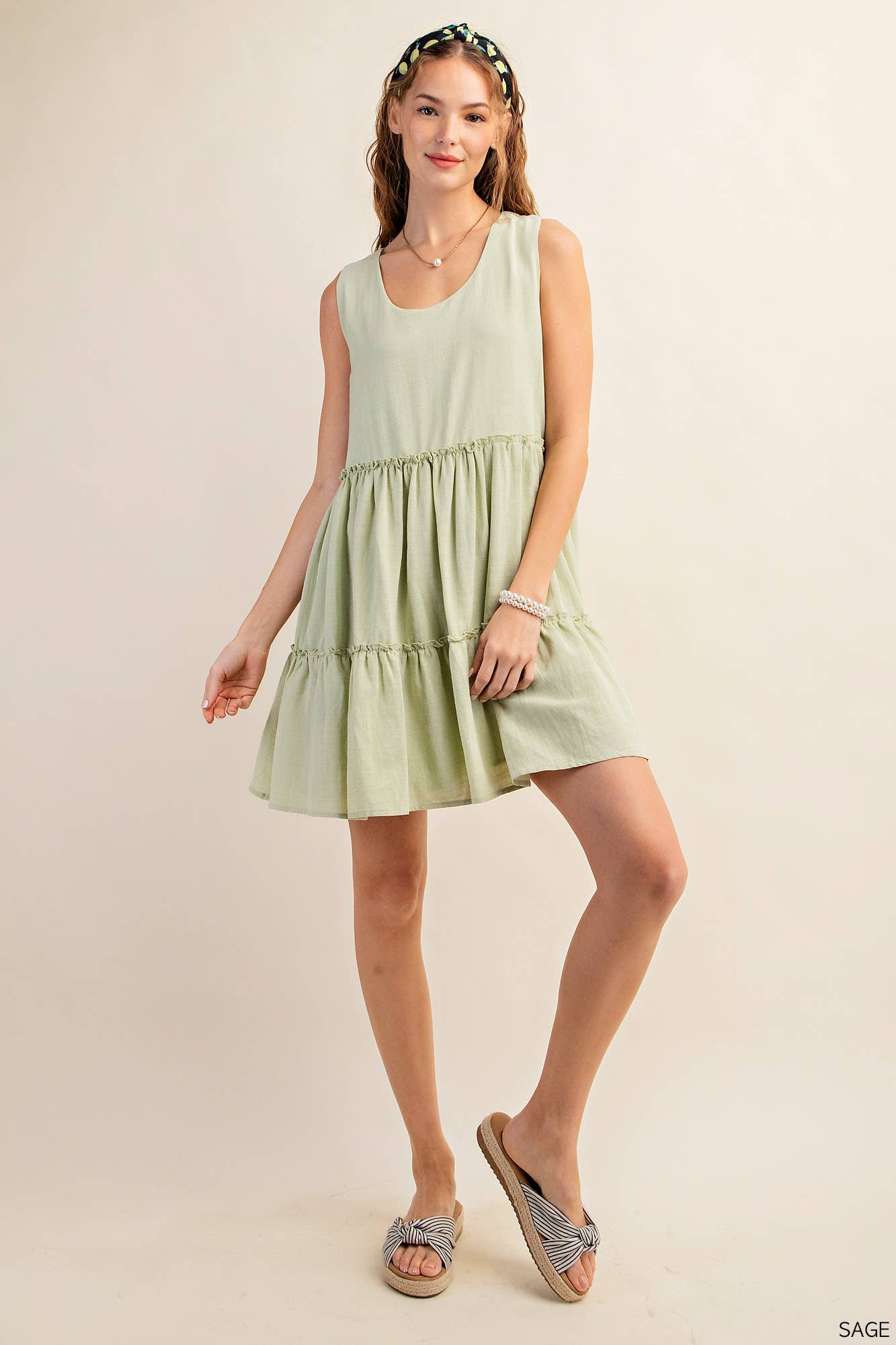 Carlin Sage Dress (S)