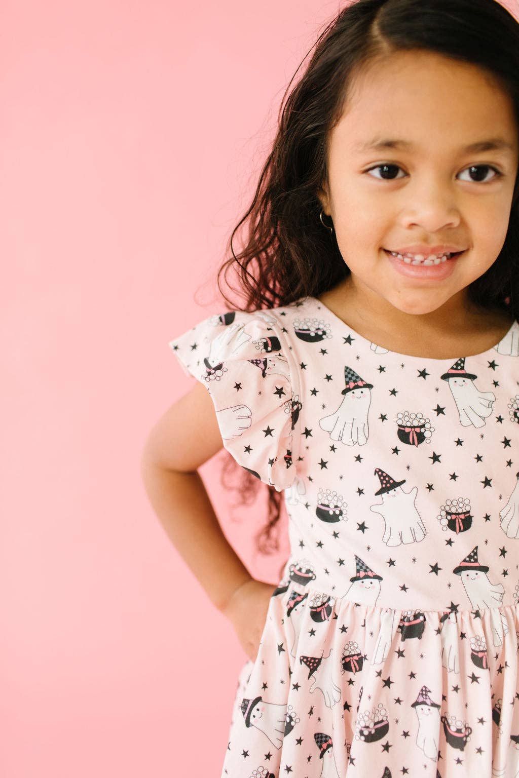 Pink Cauldron Twirl Dress