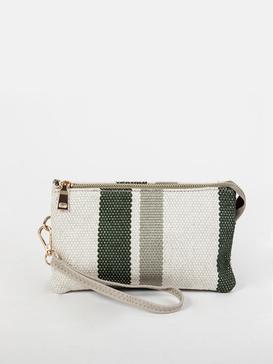 Riley Canvas Crossbody/Wristlet