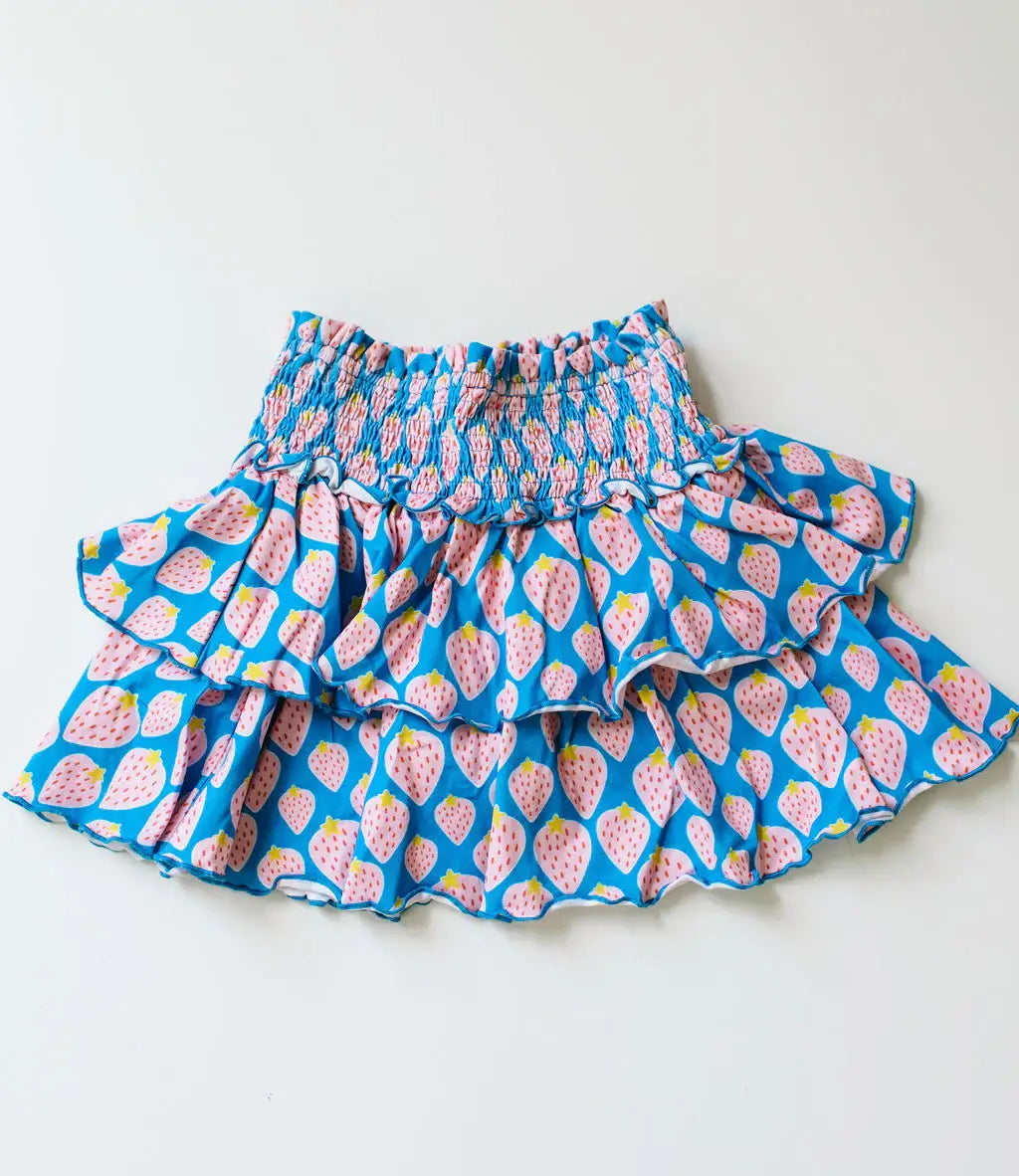 Strawberry Ruffle Skort