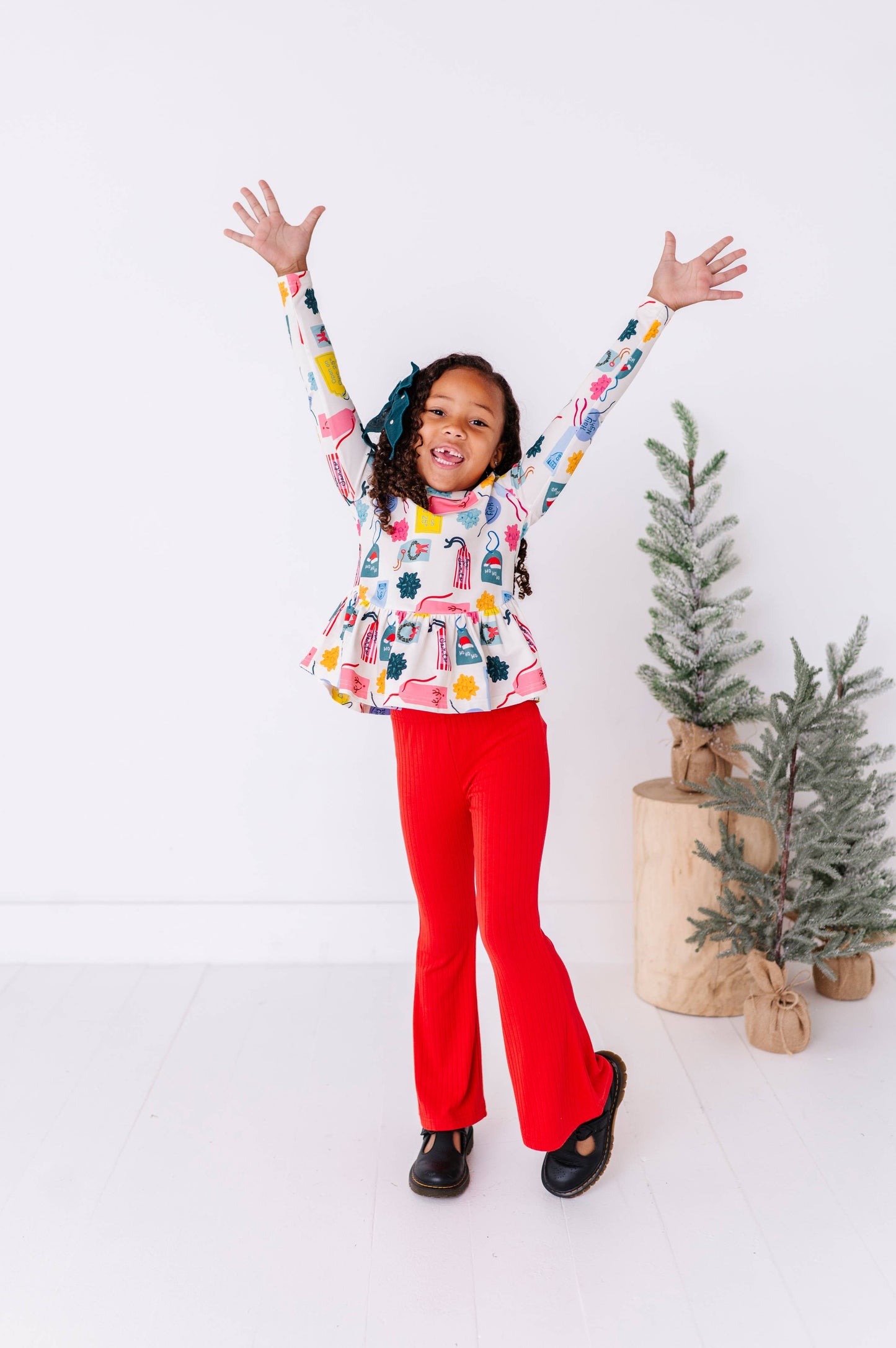 Gift Wrapped Peplum Top