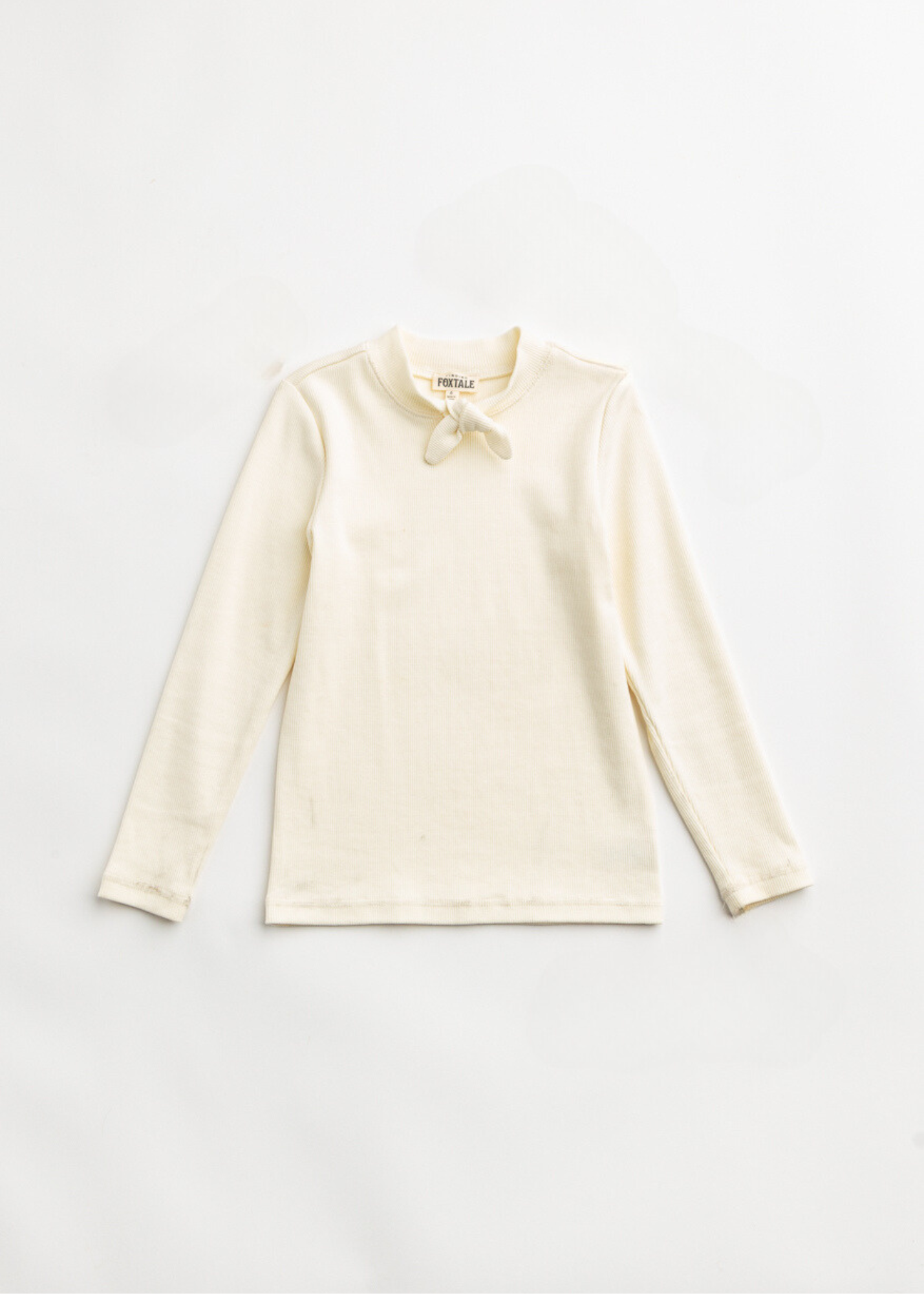 Vanilla Cream Tie Top