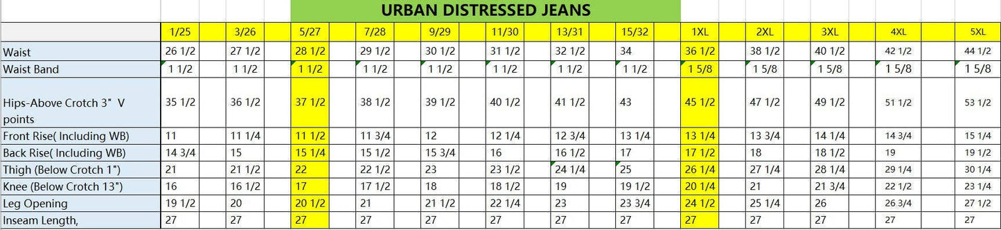 Urban Distressed Jean- Mocha
