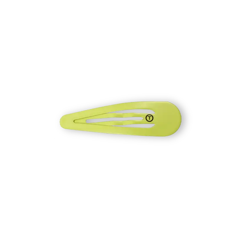 Summer Brights Snap Clip Lime